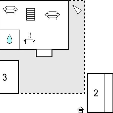 Dejligt Hus Med 3 Soveværelser I
